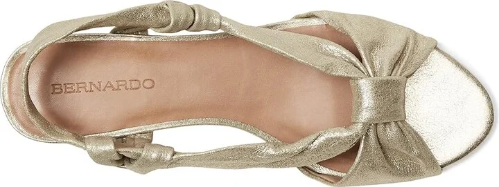 Bernardo Winifred Women's Sandals Champagne : 10 M, Leather - Image 2