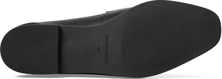 Bernardo Zephyr HairCalf Women's Flat Shoes Black/Gato : 9.5 M, Leather/Rubber - Image 3
