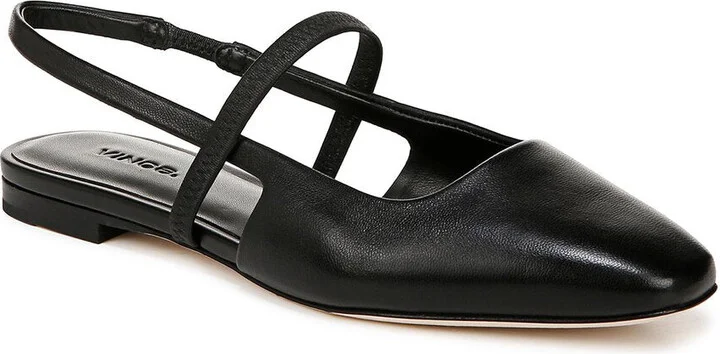 Bernice-B Leather Slingback