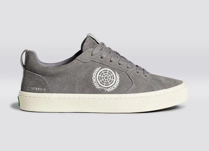 Berrics CATIBA PRO Low Skate Charcoal Grey Suede Sneaker Men - Image 3