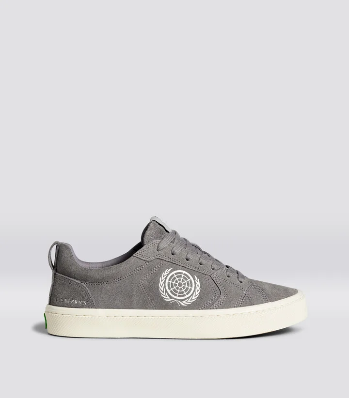 Berrics CATIBA PRO Low Skate Charcoal Grey Suede Sneaker Men