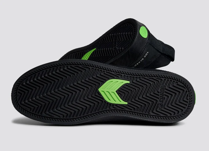 Berrics CATIBA PRO Low Skate Jet Black Suede Sneaker Men - Image 6