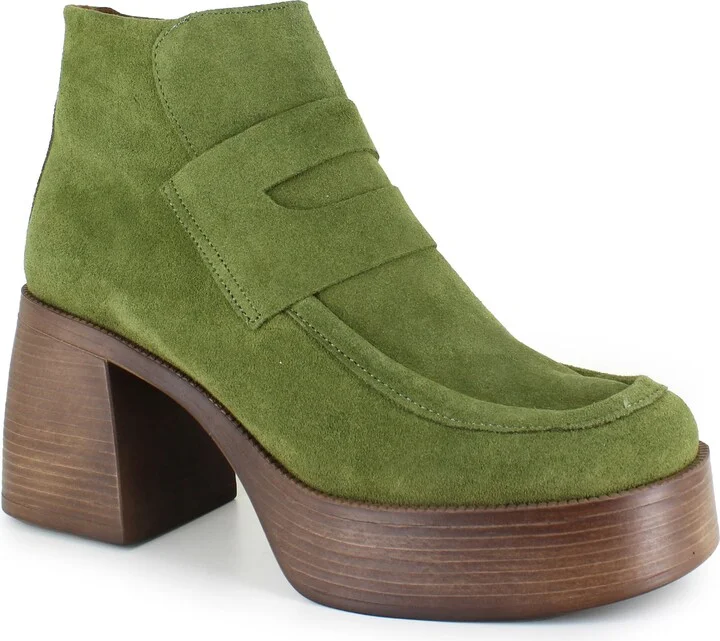 Olive Suede