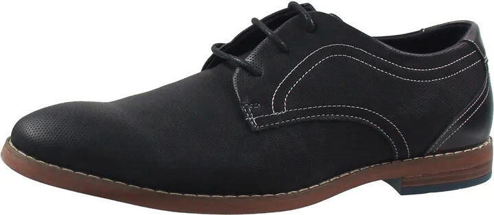 Bertrand Mens Two Tone Man Made Oxfords