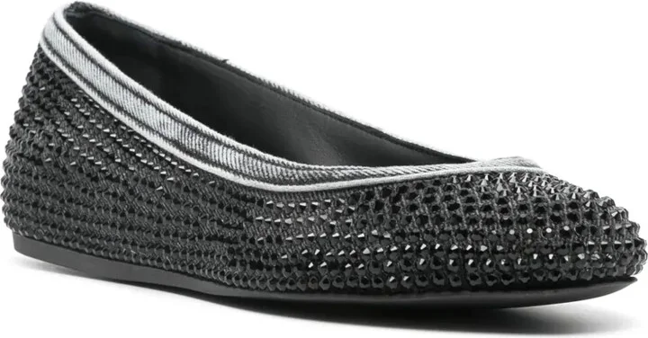 Bess crystal-embellished ballerina shoes - Image 2