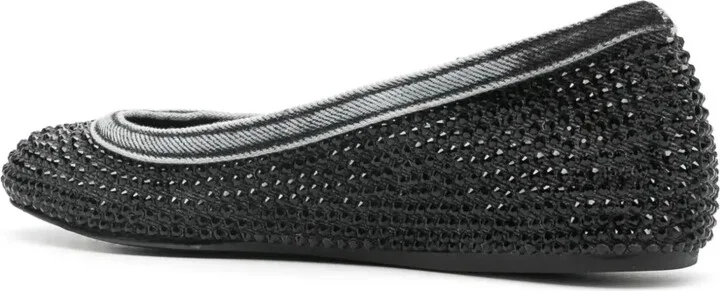 Bess crystal-embellished ballerina shoes - Image 3