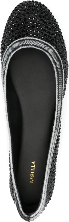 Bess crystal-embellished ballerina shoes - Image 4