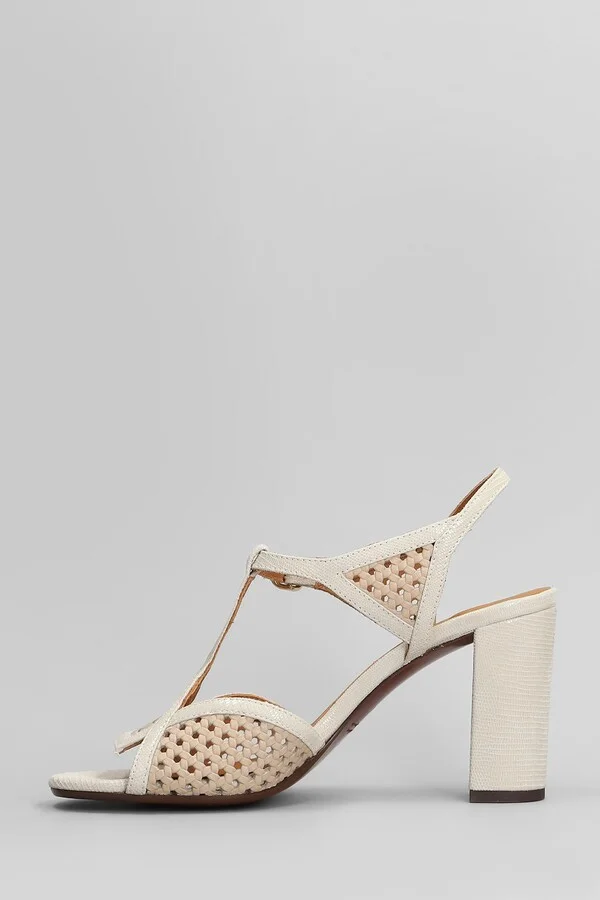 Bessy 46 Sandals In Beige Leather - Image 3