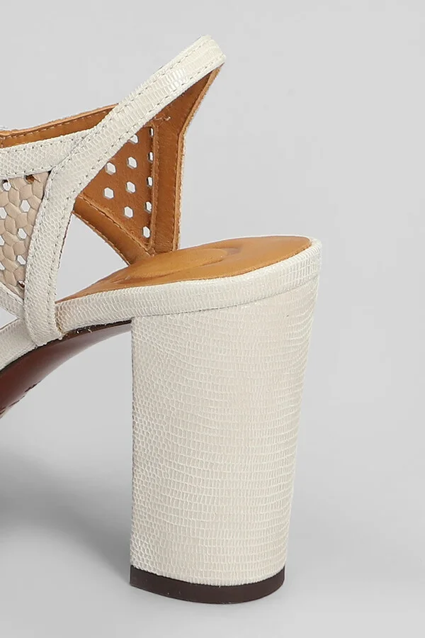 Bessy 46 Sandals In Beige Leather - Image 5
