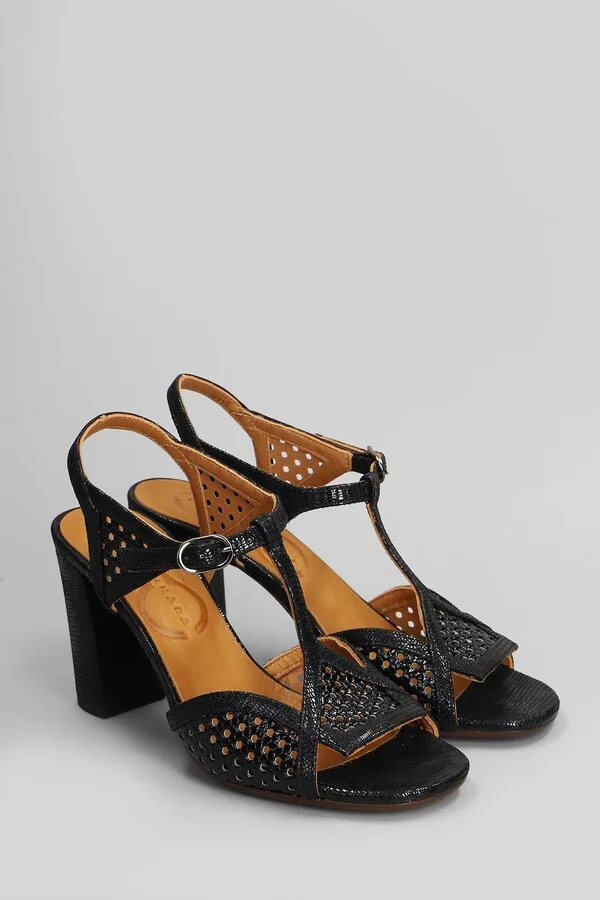 Bessy 46 Sandals In Black Leather - Image 2