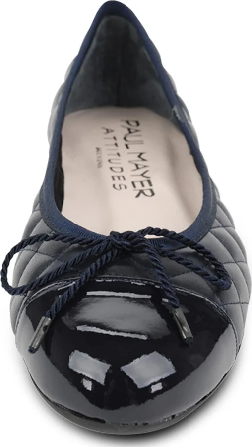 Best Cap Toe Quilted Ballet Flat - Image 3