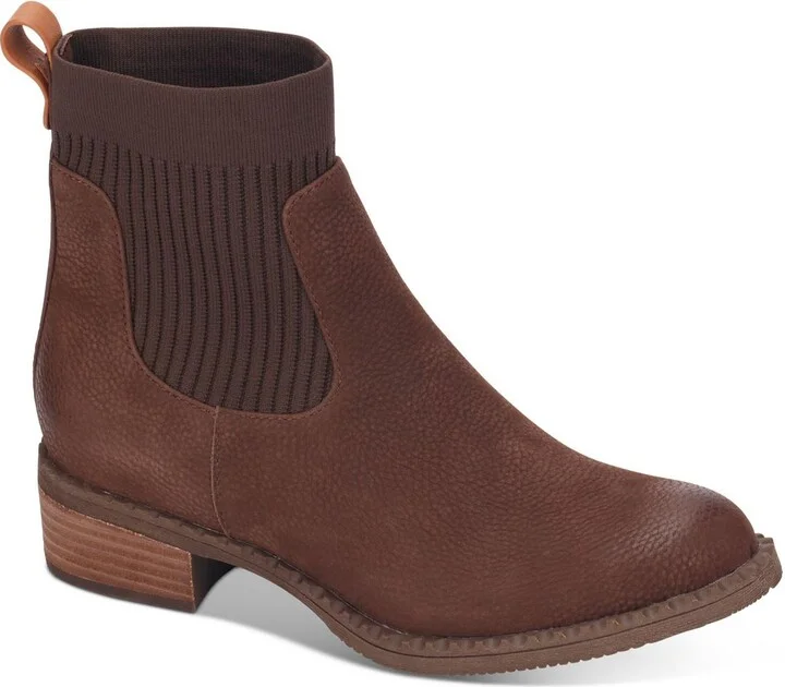 Best Chelsea Bootie Womens Casual Block Heel Ankle Boots