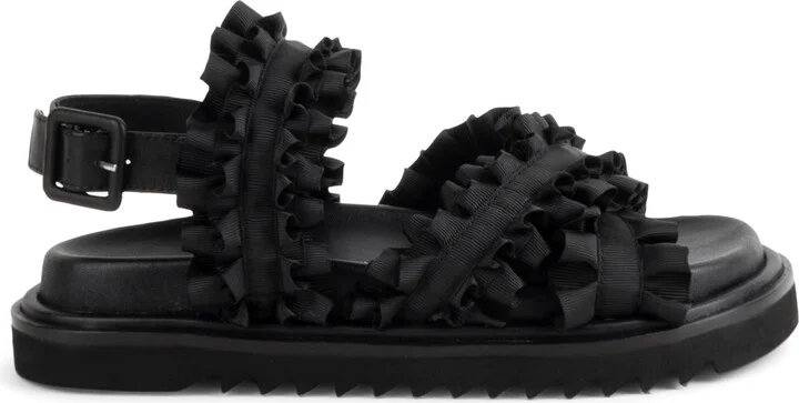 Bestfriend Ribbon Sandal- Black - Image 2