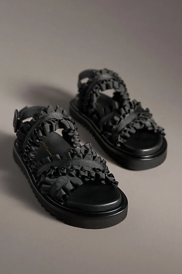 Bestfriend Ribbon Slide Sandals - Image 2