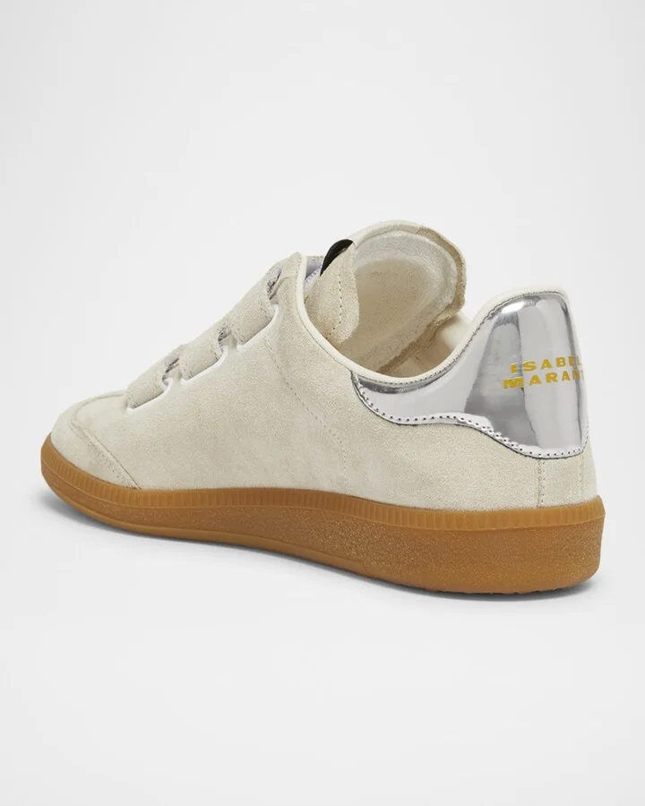 Beth Bicolor Mixed Leather Sneakers - Image 2