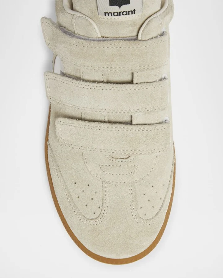 Beth Bicolor Mixed Leather Sneakers - Image 4