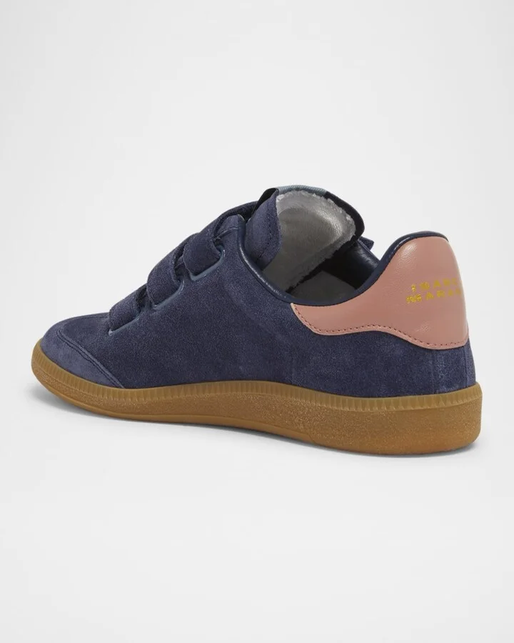 Beth Bicolor Mixed Leather Sneakers - Image 11