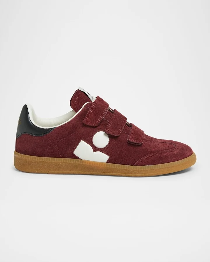 Beth Bicolor Mixed Leather Sneakers
