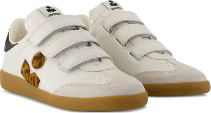 Beth Gb leopard-print calfskin sneakers - Image 2