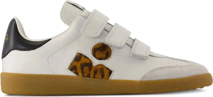 Beth Gb leopard-print calfskin sneakers