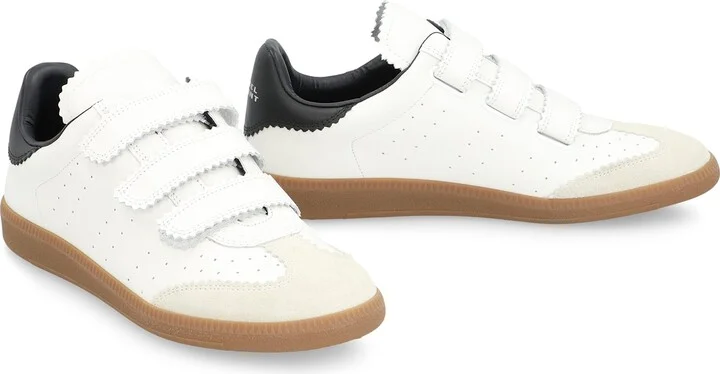 Beth Leather Low-top Sneakers - Image 3