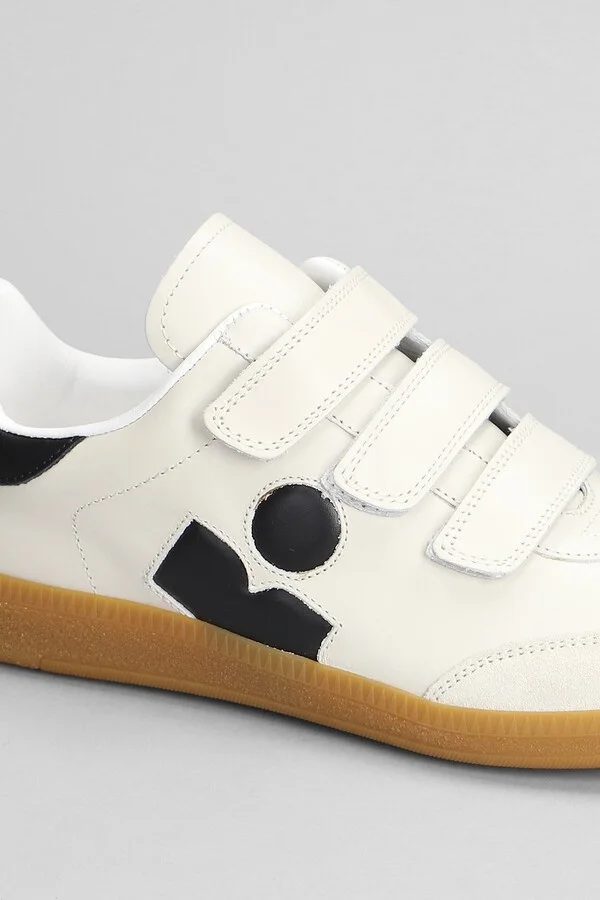 Beth Sneakers In White Suede And Leather - Image 5
