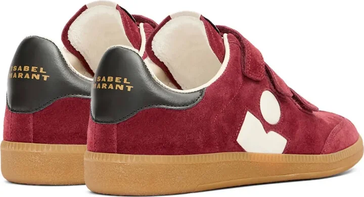 Beth touch-strap suede sneakers - Image 3