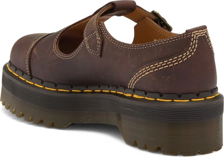 Bethan Arc Crazy Horse Platform Mary Jane Shoes - Image 2