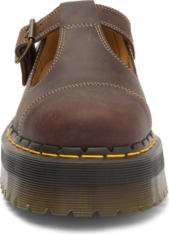Bethan Arc Crazy Horse Platform Mary Jane Shoes - Image 3