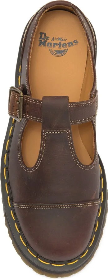 Bethan Arc Crazy Horse Platform Mary Jane Shoes - Image 5