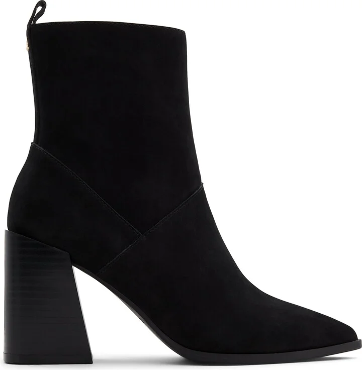 Bethanny Pointed Toe Block Heel Bootie - Image 3