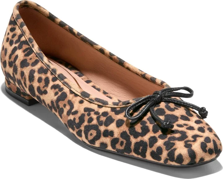 Light Leopard Suede
