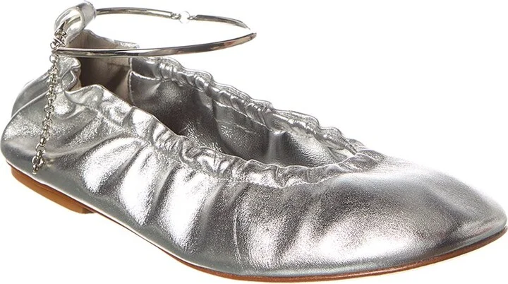 Bethany Leather Flat Ballet