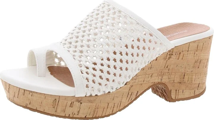 BETHIE Womens Open Toe Heels Wedge Sandals