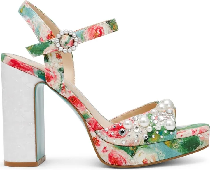 Betsey Johnson Avian Platform Dress Sandals - Image 2