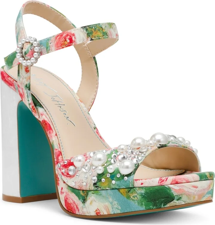 Betsey Johnson Avian Platform Dress Sandals