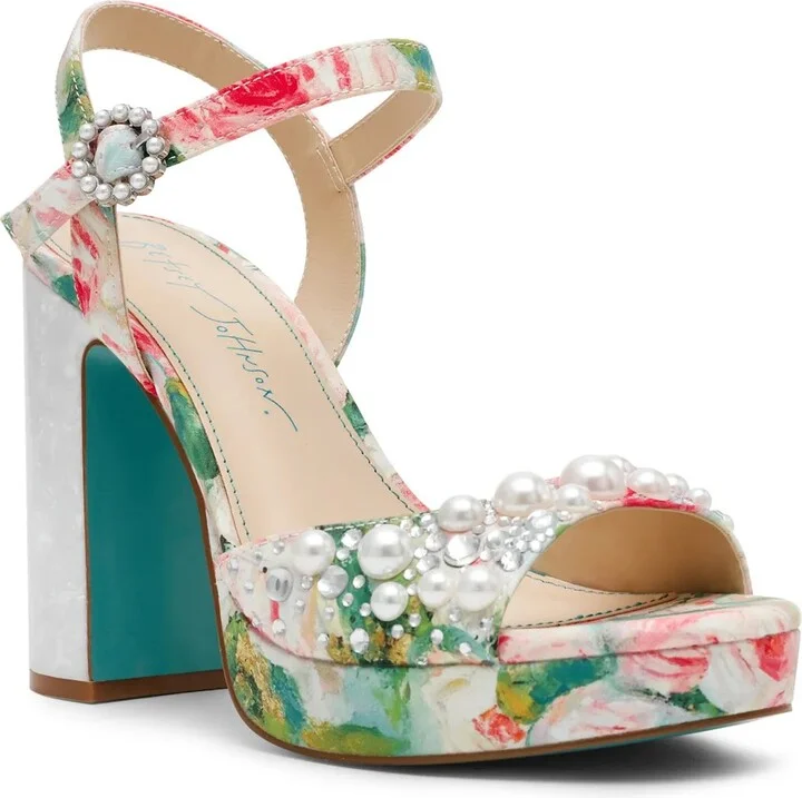 Betsey Johnson Avian Platform Sandal