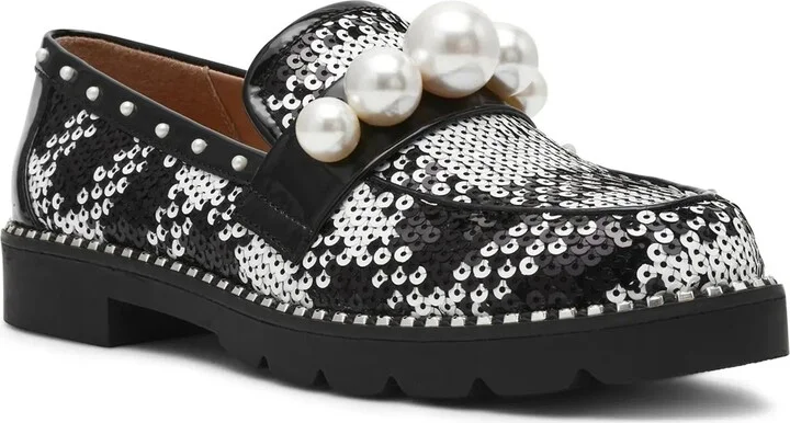 Black/White Checkerboard Print