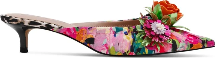 Betsey Johnson Women's Abigayl Floral Dress Mules - Image 2