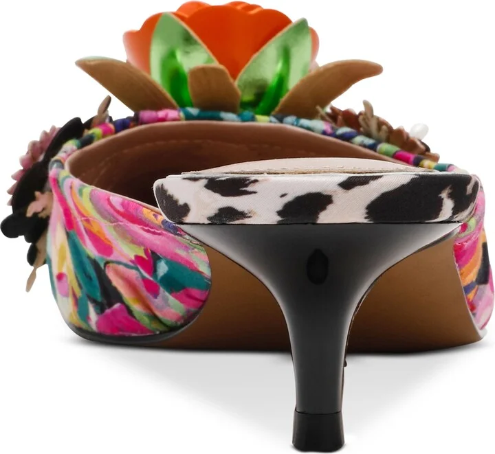 Betsey Johnson Women's Abigayl Floral Dress Mules - Image 3