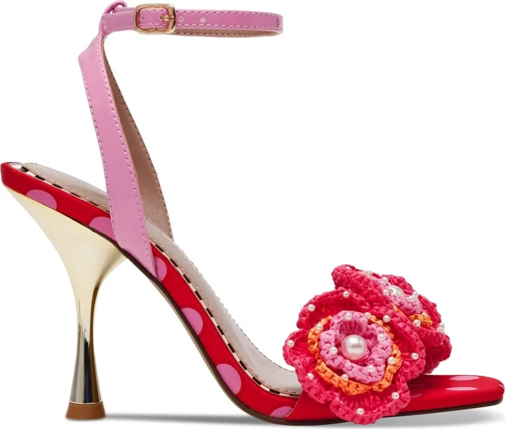 Betsey Johnson Women's Ainsleyy Macrame Dress Sandals - Image 2