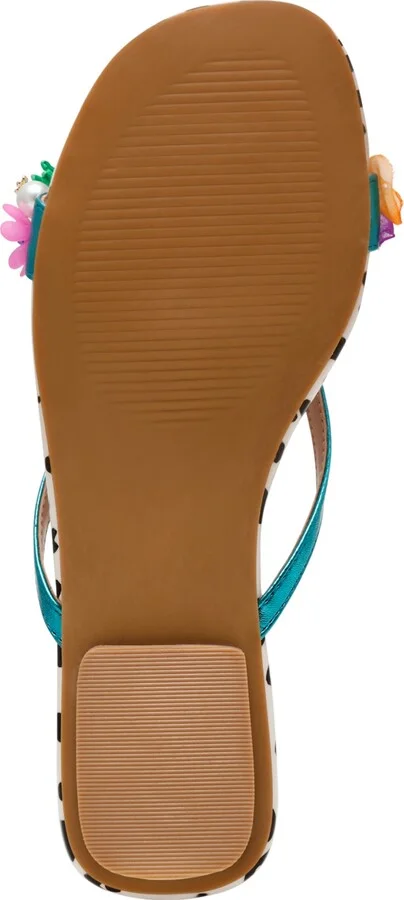 Betsey Johnson Women's Avin Strappy Novelty Slide Sandals - Image 5