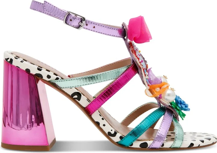 Betsey Johnson Women's Azallia Embellished Strappy Dress Sandals - Image 2