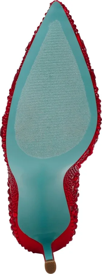 Betsey Johnson Women's Bolt Rhinestone Booties - Image 5