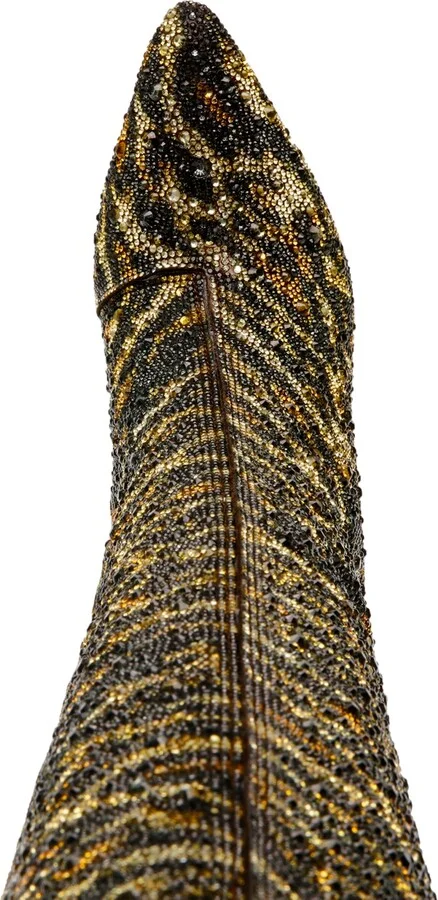 Betsey Johnson Women's Brea Rhinestone Tall Boots - Image 4