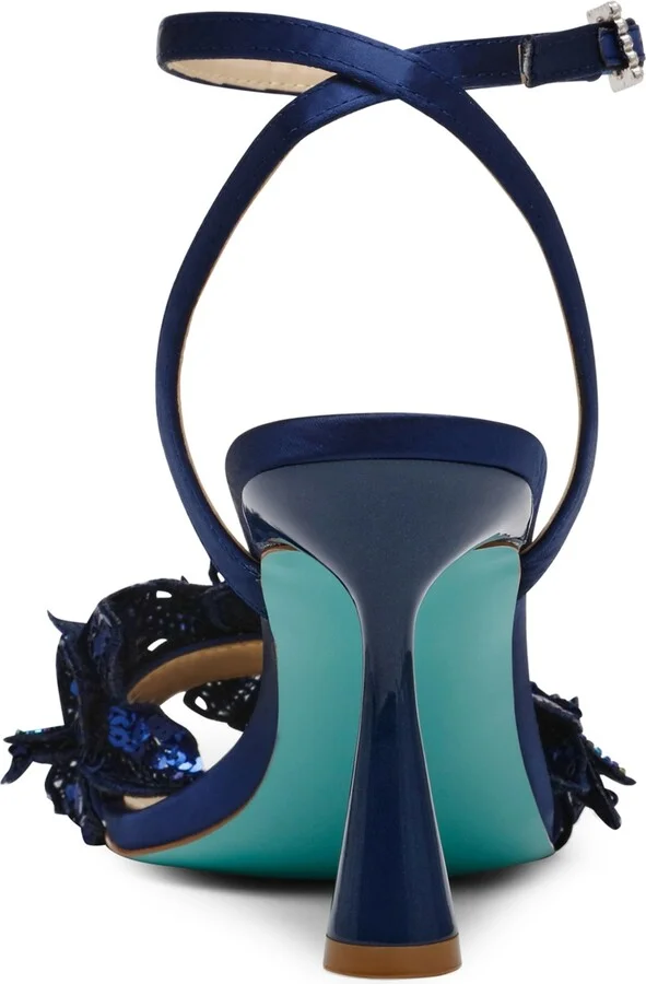 Betsey Johnson Women's Cali Flower Dress Sandals - Image 3