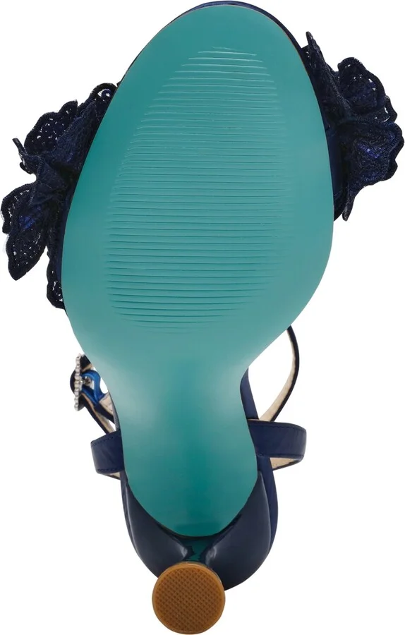 Betsey Johnson Women's Cali Flower Dress Sandals - Image 5