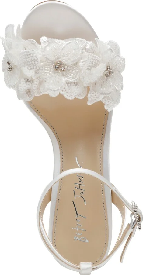 Betsey Johnson Women's Cali Flower Dress Sandals - Image 8