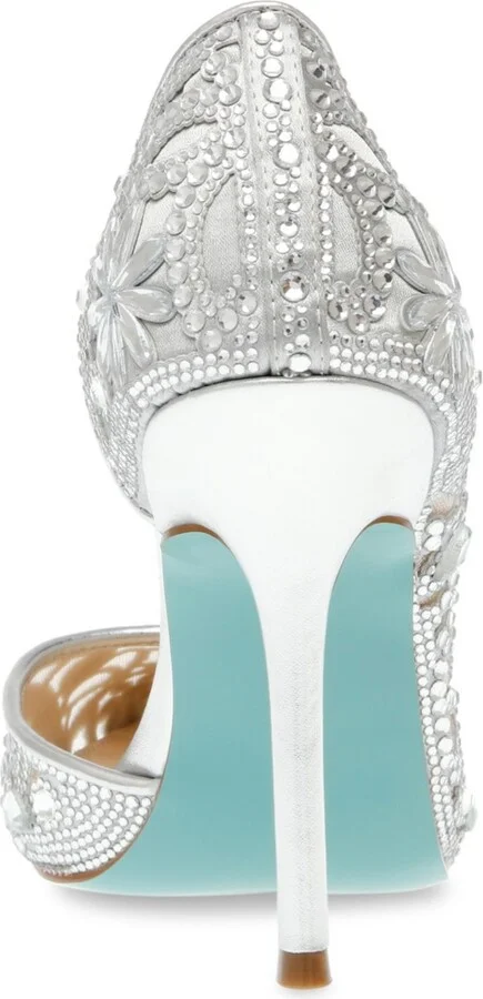 Betsey Johnson Women's Chic Rhinestone Evening Pumps - Image 3