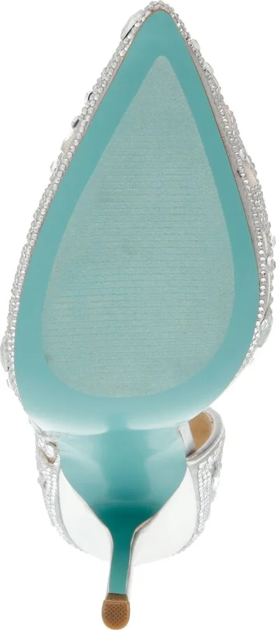 Betsey Johnson Women's Chic Rhinestone Evening Pumps - Image 5